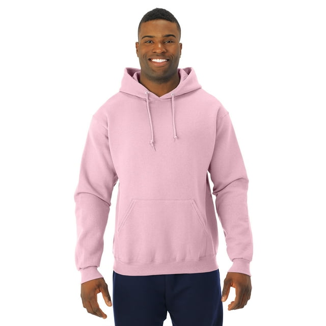 Jerzees Chandail à Capuchon en Molleton NuBlend pour Hommes, 2X, Rose Classique