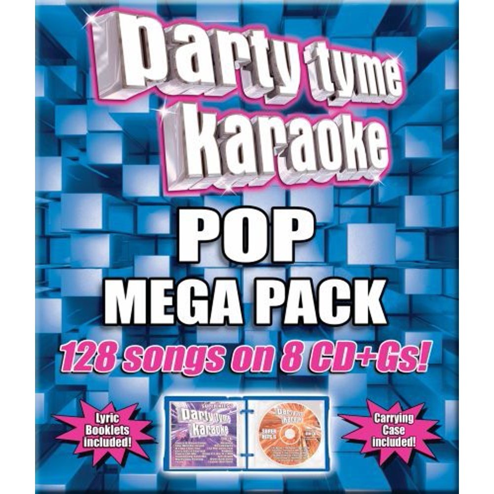 Party Tyme Karaoke Pop Mega Pack [8 Discs]