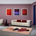 thumbnail image 2 of Tufted Area Rug, Handmade, Woolen Carpet 6x9, Bed, Living Room, 2 of 10