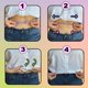 thumbnail image 4 of Croptuck banda elástica ajustable para la cintura, talla mediana, topo, 4 of 7