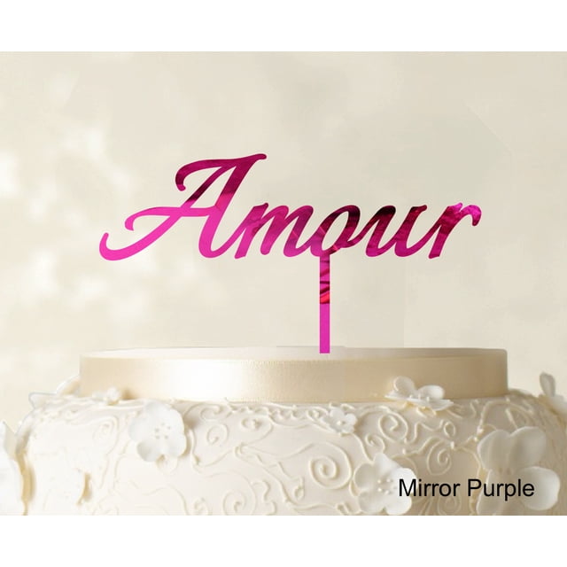 Personalized Name Cake Topper Custom Cake Topper Color Option Available 5-7 Inches Wide