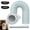White, variant on Portable AC Hose Insulation Sleeve - Thermal Exhaust Wrap Cover, Zipper Insulated Air Conditioner Hose Cover, Portable AC Hose Insulation Sleeve, AC Hose Insulation Sleeve, AC Insulation Cover
