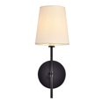 thumbnail image 1 of Aplique de Pared Elegant Lighting Mel 38 cm Metal Negro 110V, 1 of 9