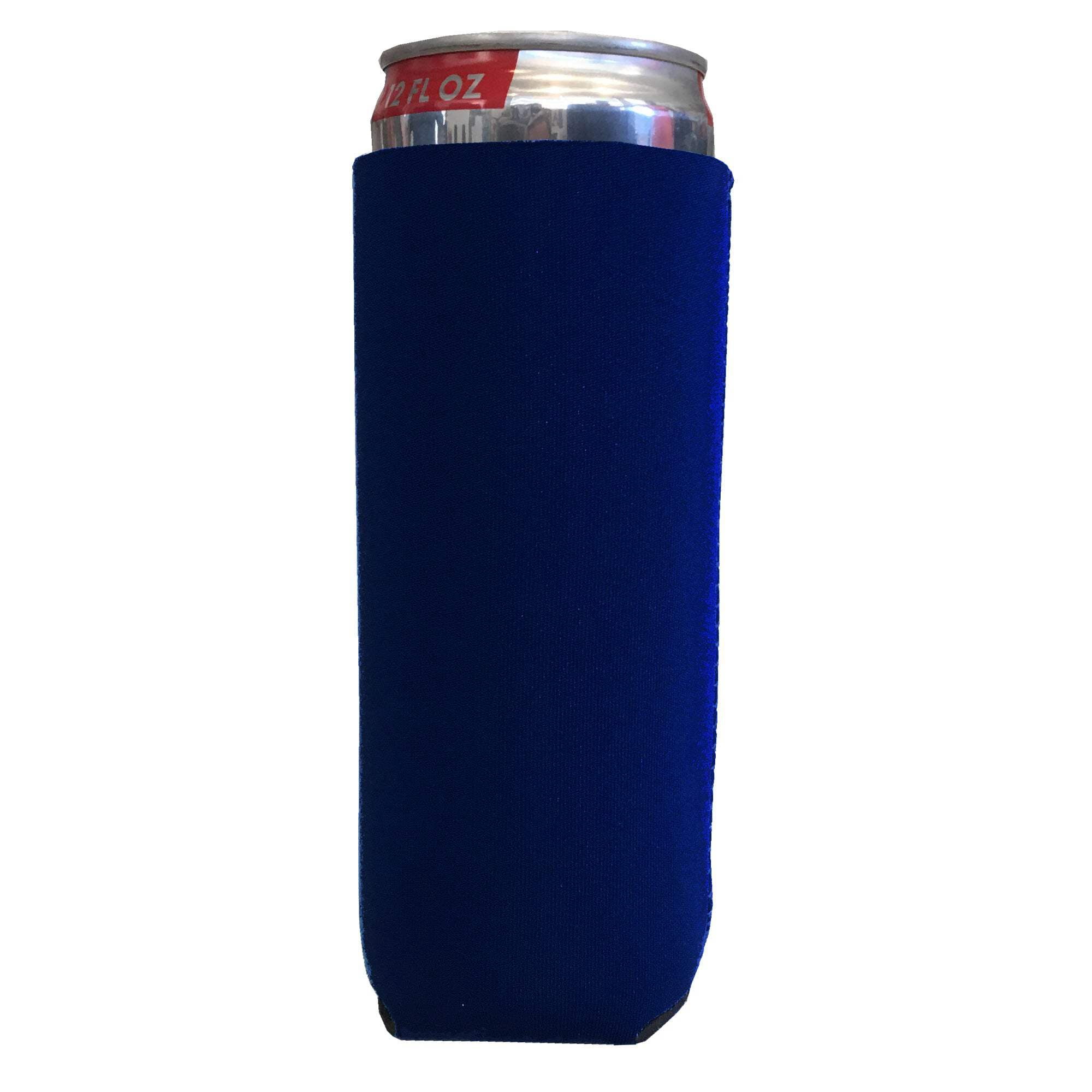 Big Ol' Neoprene 12 Ounce Slim Can Cooler 12 Pack Orange