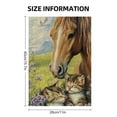 thumbnail image 2 of Sheronv Horse Kittens Wooden Jigsaw Puzzle Vertical Style Eco-Friendly Wood Gift for Family and Friends 300PCS, 2 of 8