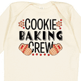 thumbnail image 4 of Inktastic Christmas Cookie Baking Crew with Oven Mitts Boys or Girls Long Sleeve Baby Bodysuit, 4 of 5