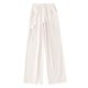 thumbnail image 5 of Odeerbi 5-16 Años Niñas Cargo Pantalones Deportes Pantalones Pierna Ancha Primavera Color Sólido Suelto Pantalones de Trabajo Con Múltiples Bolsillos, 5 of 5