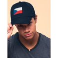 thumbnail image 2 of Flag Of Czechia Hat  -Image by Shutterstock,  Small, 2 of 3