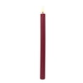 thumbnail image 4 of Mainstays Paraffin Wax 10" Ribbed Taper Candle, Unscented, Red, 4 Pack, 4 of 7