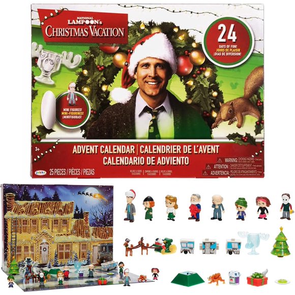 National Lampoon's Christmas Vacation Advent Calendar 2024 New - 24 Day Christmas Vacation Advent Calendar - Advent Calendar National Lampoon Contains 24 Gifts - National Lampoon Advent Calendar