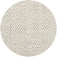 thumbnail image 1 of Ahgly Company Indoor Round Mid-Century Modern Sage Green Solid Area Rugs, 5' Round, 1 of 6