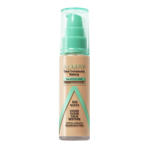 Base de maquillaje Almay clear complexion 300 naked 9.9 g