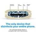 thumbnail image 2 of PhoneSoap 3 UV Cell Phone Sanitizer & Dual Universal Cell Phone Charger Box (Light Gold), 2 of 7
