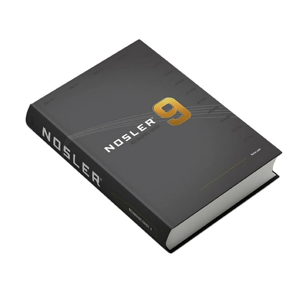 Nosler Reloading Book 9Th Edition