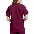 thumbnail image 4 of ScrubZone by Landau Unisex V-Neck Scrub Top, Style 71221, 4 of 5