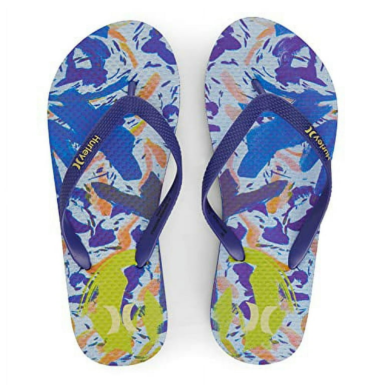 Hurley Womens Flip Flop Sandal Signal Blue 9
