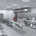 thumbnail image 4 of AmGood 24 in. x 60 in. Stainless Steel Table | Metal Utility Kitchen Prep Work Table | NSF, 4 of 9