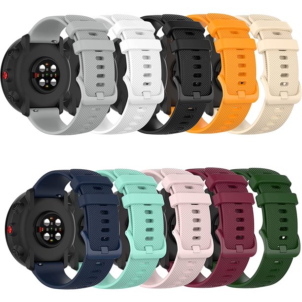 Bands Compatible with Letsfit EW1 Watch Band, Replacement Soft Silicone