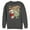 Charcoal Heather, variant on Men's Lost Gods Laser Cats  Sweatshirt Athletic Heather X Large