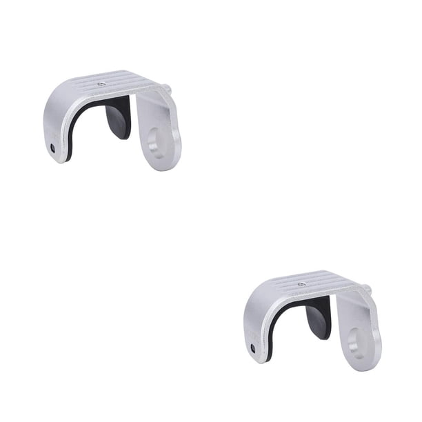 Naiovety Aleación de aluminio E-Hook E-Buckle Gancho del eje delantero Buena dureza E-type Pothook Forma integrada Accesorios de reemplazo Astilla Astilla 2piezas Naiovety CBP388295