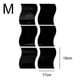thumbnail image 2 of Bienvenido Adhesivo de pared estéreo con espejo de combinación de ondas de acrílico de 6 piezas, 2 of 5