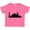 Hot Pink, variant on Inktastic New York Skyline Boys or Girls Toddler T-Shirt