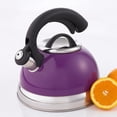 thumbnail image 2 of Creative Home Symphony 2.6 Qt. Stainless Steel Whistling Tea Kettle, Plum, 2 of 4