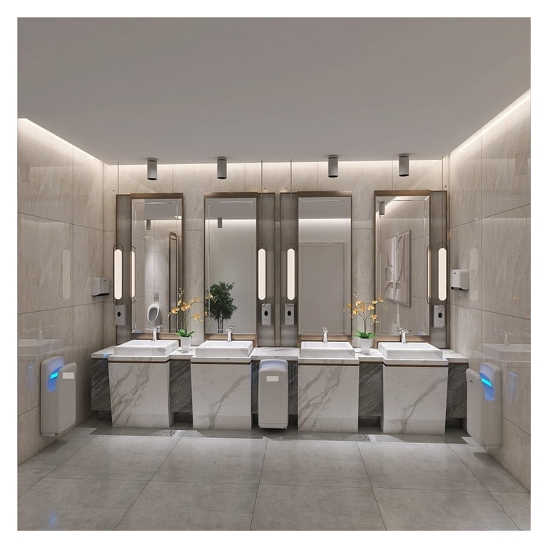 Double-sided Jet Hand Dryer, Automatically Sense Vertical Wall