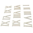 thumbnail image 5 of Wood Craft Chips, Wooden Clock Numbers, DIY Wood Chips, Roman Numbers Wooden Chips, 7CM Wooden Roman Numerals, 5 of 7