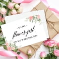 thumbnail image 4 of Koyal Wholesale Wedding Day Gift Cards Set with Envelopes Set of 12, Peach Pink Roses, 4 of 5