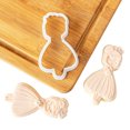 thumbnail image 1 of Cookie Mold Plastic DIY Cartoon Small Decorative Biscuit Mold Fondant Cutter, 1 of 10