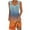 #12, variant on Pisexur Womens Summer Dresses Casual Hawaii Floral Beach Sundress Crew Neck Sleeveless Fashion Boho Floral Beach Dress Sundress A-Line Dress S-2XL