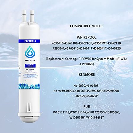 Ice Refrigerator Water Filter 3 Compatible Kenmore 9083 9030 White 3pcs Walmart Canada