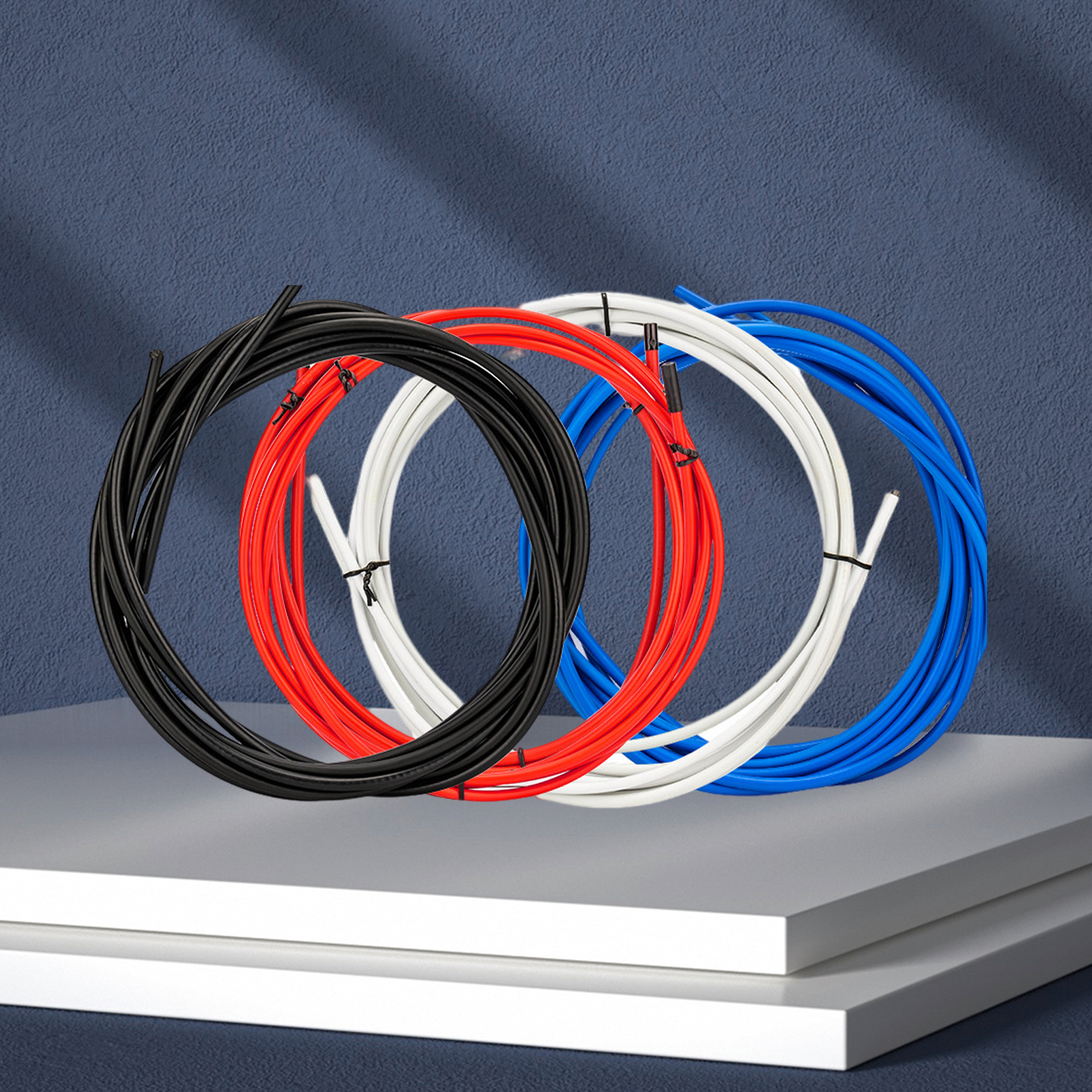 Kmxyo 1 Set Bike Shift Cable Anti Rust Colorful HeatResistant Cold