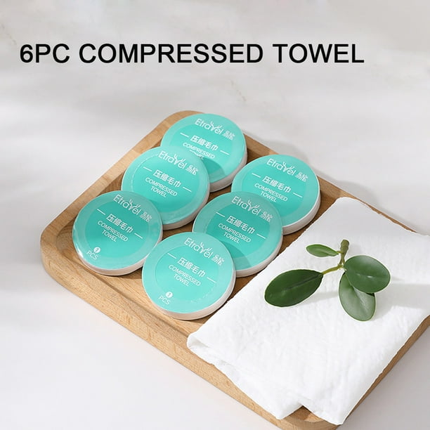 Toalla comprimida desechable Xihbxyly para baño portátil