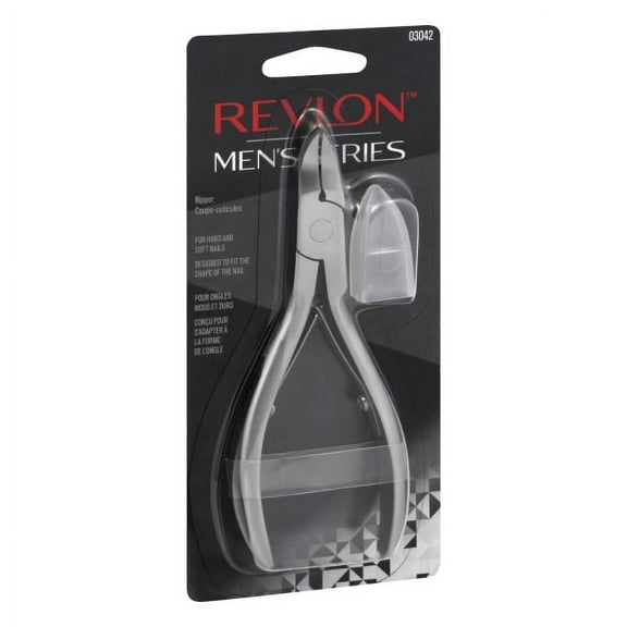 Revlon 43879871 Mens Series Nail Nipper, 2 Pack