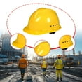 thumbnail image 6 of Hard Hat Safety Helmet Work Helmet with Breathable Vented Design for Construction Engineering Men Women, 6 of 8