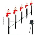thumbnail image 3 of Solar Powered LED Christmas Light String, Outdoor Holiday Decorative Lights, Energy Saving Waterproof Garden String Lights with 600mAh Battery, Flexible Layout and Easy Switchgear Control, 3 of 7