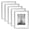Silver, variant on 8x10 Silver Picture Frame Set of 5, Display Pictures 5x7 with Mat or 8 x 10 Without, Wall Gallery Photo Frames