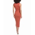 thumbnail image 2 of Toccin womens  Rowan Knit Turtleneck Dress, l, Tan, 2 of 3