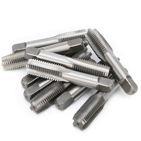

10pcs M16 Hand Screw Tap Alloy Tool Steel High Hardness Straight Flute Tapping Drilling Tools