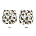 thumbnail image 6 of Goofa Rottweiler Printed Women 2 in 1 Running Shorts,Quick Dry Athletic Workout Shorts,High Waisted Athletic Shorts with Liner Pockets-Small, 6 of 9