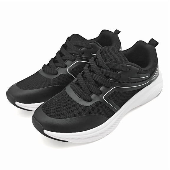 Women Breathable Mesh Athletic Sneakers, Lightweight Cushioned Casual Walking Shoes, Non-Slip Daily Adults Sports Running Footwear