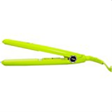 Turboion Baby Croc Professional Dual Voltage Mini Travel Flat Iron, Lime, 5/8