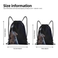 thumbnail image 2 of Goofa The Nightmare Before Christmas Print Drawstring Backpack Bag Sport Gym Sackpack Cinch Bags Drawstring Bags Draw String Sport Bag-Medium, 2 of 6