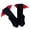 Black-v67ro, variant on RFQWOVSR Kids Halloween Cartoon Character Mid Calf Socks Baby Cotton Grip Socks 0-2 Years