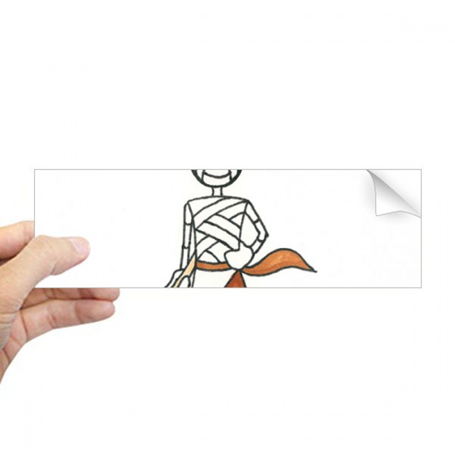 egypt horus dog hat rectangle bumper sticker notebook window decal