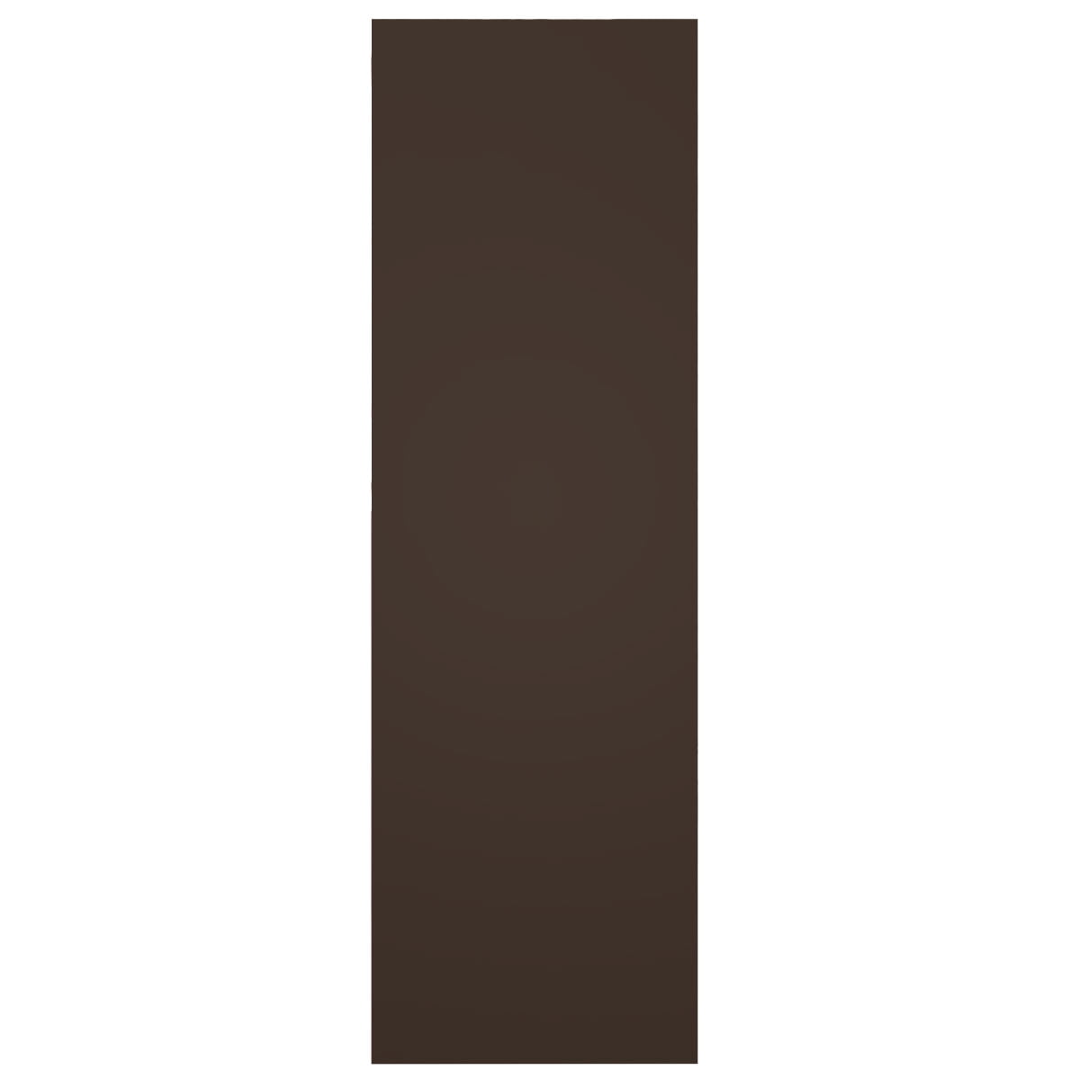 Ekena Millwork 18"W x 30"H True Fit PVC Hastings Fixed Mount Shutters, Raisin Brown (Per Pair - Hardware Not Included)