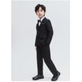 thumbnail image 5 of Children's suit suit temperament is elegant and handsome small suit medium and large children's boy piano performance clothing, 5 of 7