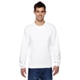 thumbnail image 2 of Fruit Of The Loom Mens Sofspun Crewneck Sweatshirt SF72R, 2XL, White, 2 of 3